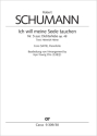 Ich will meine Seele tauchen Coro SATB, Pfte Partitur