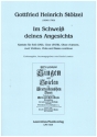 Im Schweie deines Angesichts (Kantate) fr Soli (SAB), gem Chor, Oboe d'amore, 2 Vl, Viola und B.c. Partitur