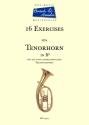16 Exercises fr Tenorhorn in Bb