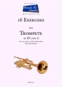 16 Exercises fr Trompete in Bb/C