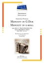 Menuett in G-Dur und Menuett in g-Moll fr Akkordeon mit Fingersatz