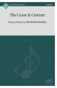 The Grass Is Greener Gemischter Chor mit Begleitung Chorpartitur