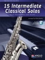 15 Intermediate Classical Solos Altsaxophon mit Begleitung Buch,  Einzelstimme und Online-Audio