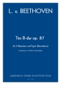 Trio B-dur op. 87, arr. R.Schottstdt 2 Cl, Fg
