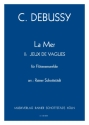 La Mer: II Jeux de Vagues, arr. R.Schottstdt 2Picc,8Fl,3Altfl,2Bassfl,Slz.ad lib.,Harfe,Kb
