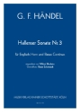 Hallenser Sonate Nr.3, arr. W.Blatzheim Eh(Vla) + B.C.