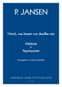 Horch, was kommt von drauen rein  Volkslieder fr Fagottquintett, hrsg. R.Schottstdt 4Fg,Kfg