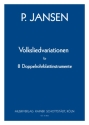 Volksliedvariationen fr  8 Doppelrohrblattinstrumente, hrsg. R.Schottstdt 2Ob,EH,4Fg,Kfg