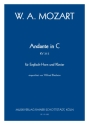 Andante in C KV 315, arr. W. Blatzheim Eh + Klavier
