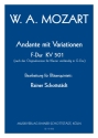 Andante mit Variationen F-dur KV 501 (orig. G-dur Klavier vierhndig) Fl,Ob,Cl,Hrn,Fg