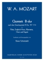 Quintett B-dur nach dem Streichquintett KV 174 Fl,EH,Cl,Hrn,Fg