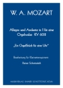Allegro und Andante in f fr eine Orgelwalze KV 608 2Cl,3BH
