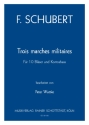 Drei Militrmrsche op.51, arr. P.Wuttke 2Fl,2Ob,2Cl,2Hrn,2Fg,Kb