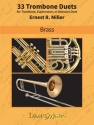 33 Trombone Duets Brass Ensemble