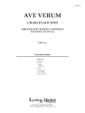 Ave Verum (s/o sc) String Orchestra
