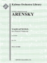 Var on a Theme of Tchaikovsky (s/o sc) Full Orchestra