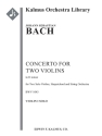 Concerto for 2 Violins in Dm (vln 1) Violin solo
