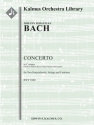 Concerto Two Harpsichords C min (s/o) String Orchestra