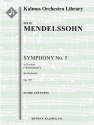 Symphony No 5 in D (f/o) Full Orchestra