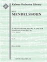 Scherzo Midsummer Nights Dream (f/o sc) Full Orchestra