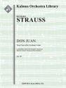 Don Juan, Op. 20 (crit ed f/o) Full Orchestra