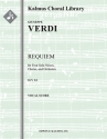 Messa da Requiem (acc/vox sc) Mixed voices