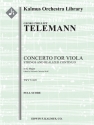 Concerto for Viola in G (s/o sc) Full Orchestra