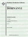 Serenade in C Op. 10 (s/o sc) Full Orchestra