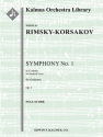 Symphony No. 1 in Em (f/o sc) Full Orchestra