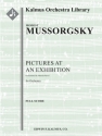 Pictures at an Exhibition (f/o sc) Scores