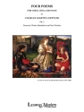 Four Poems, Op.5 Mixed ensemble