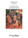 Concerto for Viola in G (vla/pno) Viola solo