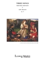 Three Songs, Op. 12 Solo Voice Classical