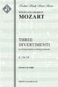 Three Divertimenti (s/o) String Orchestra