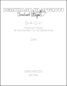 B-A-C-H - Perpetuum Mobile (2016) fr 2 Cembali Partitur