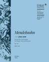 Lauda Sion op.73 MVW A 24 fr Soli, gem Chor und Orchester Partitur (la)