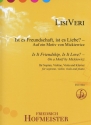 Ist es Freundschaft, ist es Liebe? fr Sopran, Violine, Viola, und Klavier Klavierpartitur und Stimmen