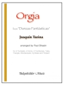 Orgia Blechblser und Schlagwerk Partitur und Stimmen