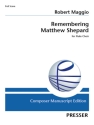 Remembering Matthew Shepard Flten-Ensemble Partitur