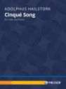 Cinqu Song Violoncello und Klavier Partitur und Stimme