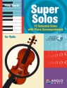 Super Solos Violine mit Begleitung Buch,  Einzelstimme und Online-Audio