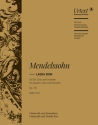 Lauda Sion [op. 73] MWV A 24 Chor (auch mit Soli) und Orchester Basso (Cello/Kontrabass)