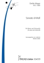 Sonate d-Moll  fr Klavier und Violoncello