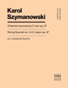Stsring Quartet in c major op.37 for string quartet score and parts