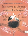 2 Pieces (Dwa utwory) for violin, cello and piano piano score and parts