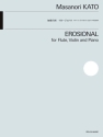 Erosional Flte, Violine und Klavier Partitur und Stimmen