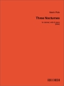 Three Nocturnes Kammerensemble Partitur und Stimmen