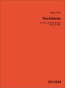 Trio-Sinfonia Klaviertrio Partitur und Stimmen