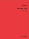 You Need Song Gesang mit Klavier Buch