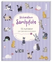 Stickeralbum Samtpfote 50 Aufkleber zum Dekorieren & Verzieren